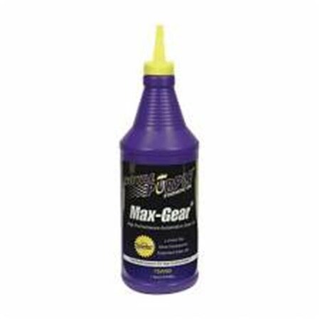 Royal Purple 01300 Max Gear 75W-90 High Performance Synthetic Automotive Gear Oil, 1 Quart (32 Ounces) (Pack of 2)